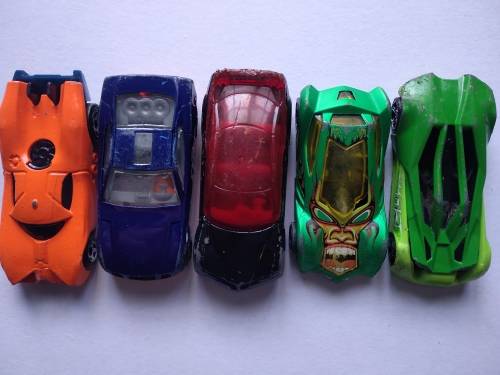 Lot of 10 Toy Cars (well used) - scale 1:64