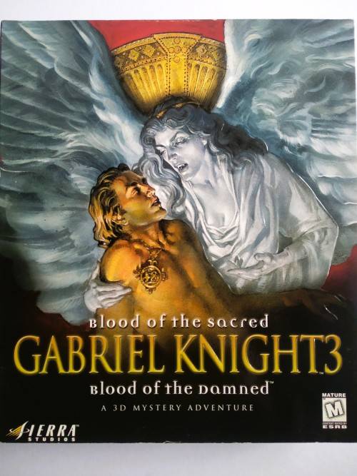 Vintage Gabriel Knight 3 Blood of the Sacred, Blood of the Damned PC (Big Box)