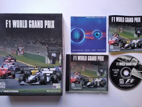 Vintage PC Game - F1 World Grand Prix (Big Box)