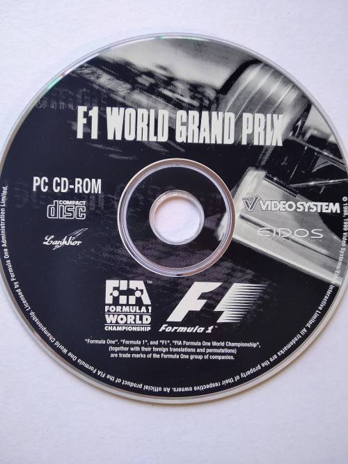 Vintage PC Game - F1 World Grand Prix (Big Box)