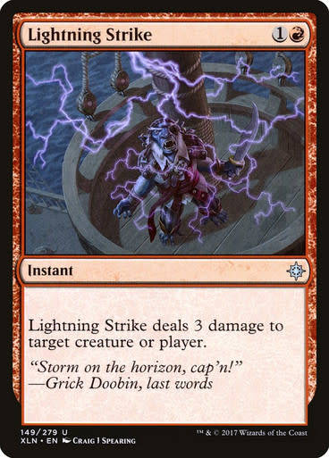 Magic: The Gathering 2017 - Lightning Strike - Uncommon - Ixalan