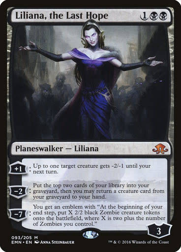 Magic: The Gathering 2016 - Liliana, the Last Hope - Mythic Rare - Eldritch Moon
