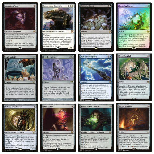 Magic The Gathering - 72-card Instant Collection (includes 12 Rares) - ARTIFACT COLLECTION 6