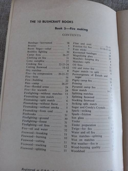 The Bushcraft Handbooks Book 5 - Fire Making