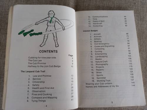 Fun In Cubbing - A Handbook for Nine Year-Old Cubs