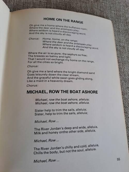 90 Songs for Scouts - South African Contingent Song Book