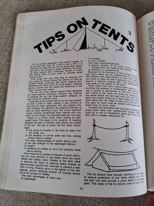 The Camping Book Scouts Canada