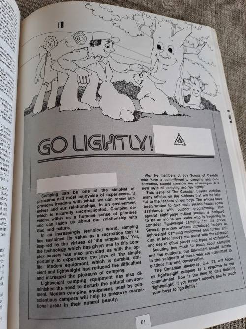 The Camping Book Scouts Canada