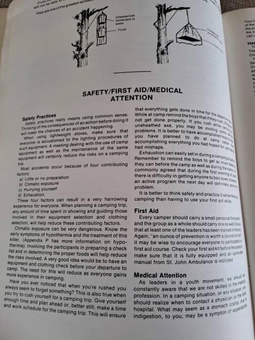 The Camping Book Scouts Canada