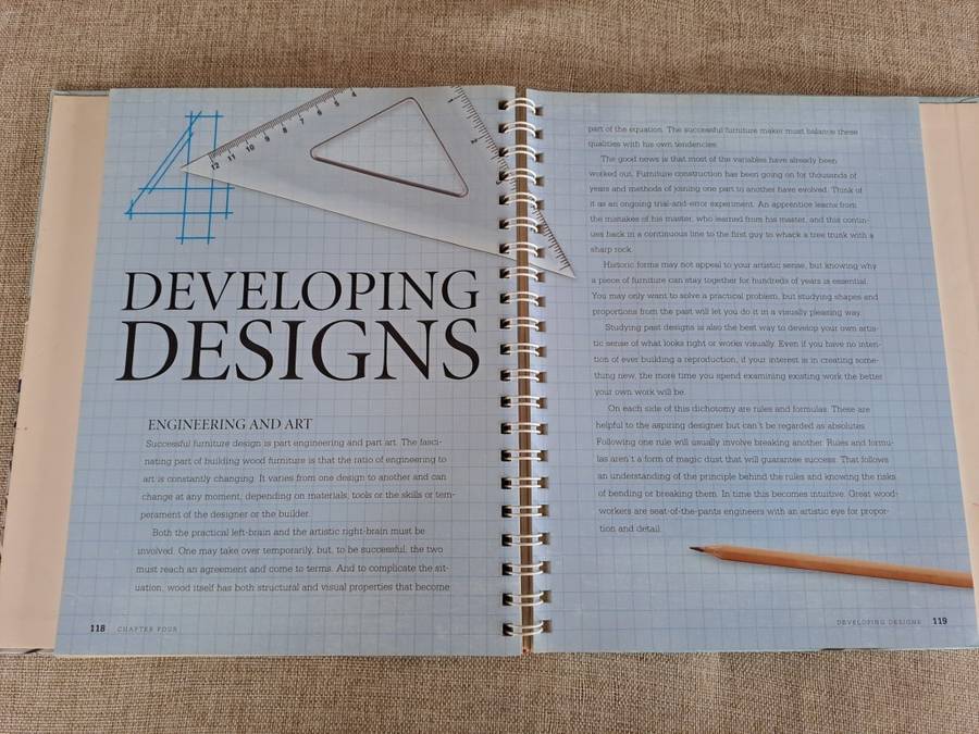 Drafting and Design For Woodworkers: From Pencil and Pad to Screen and CAD - Robert W. Lang