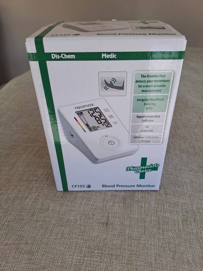 Blood Pressure Monitor Automatic Rossmax Model CF155f