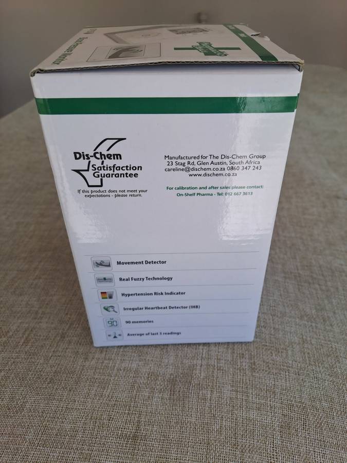 Blood Pressure Monitor Automatic Rossmax Model CF155f