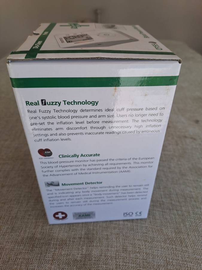 Blood Pressure Monitor Automatic Rossmax Model CF155f