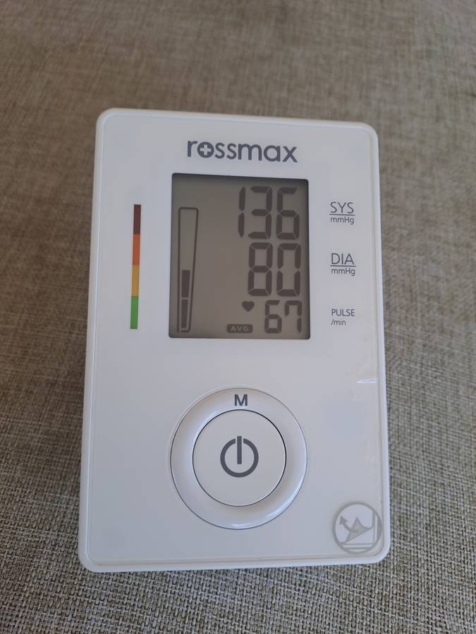 Blood Pressure Monitor Automatic Rossmax Model CF155f