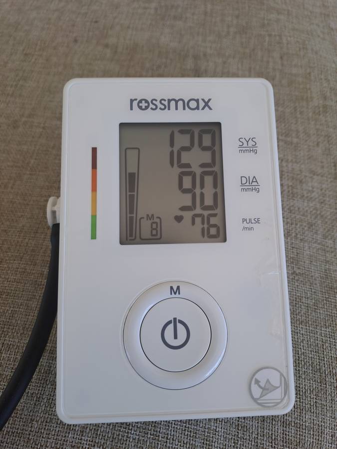 Blood Pressure Monitor Automatic Rossmax Model CF155f