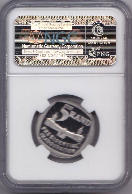 1994 Inauguration R5 NGC PF68 - NO STEPS