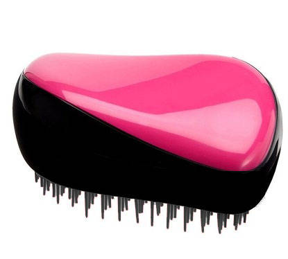 SALE compact tangle teaser hair brush - pink