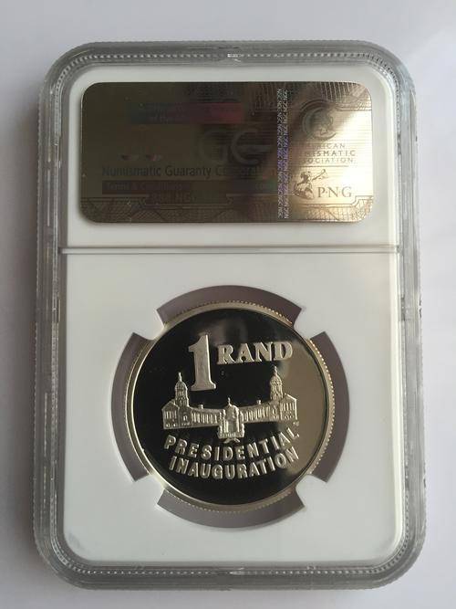 1994 PRESIDENTIAL INAUGURATION SILVER R1 NGC PF69 ULTRA CAMEO