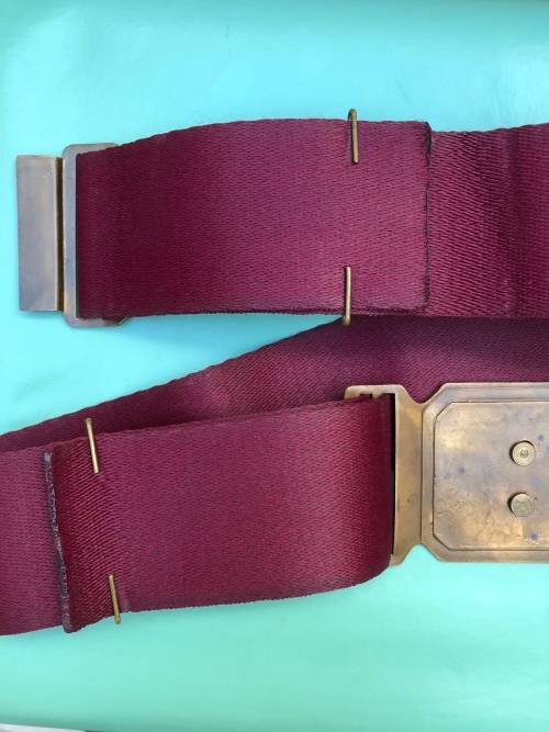 SADF 44 Parachute Bridage Stable belt and buckle