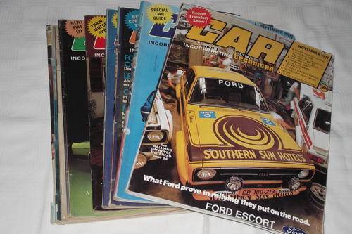 Car Magazines 1977