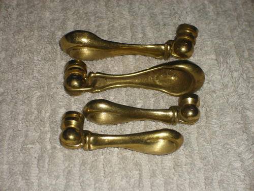 4 Solid Brass Handles