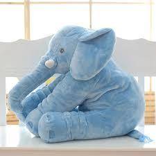 Newborn baby elephant pillow