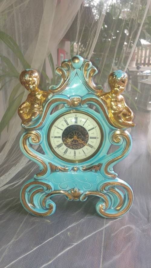 Jema Holland Large Riccoco Mantle Clock (437)