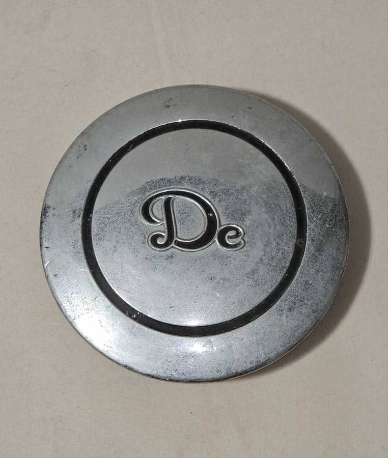 Vintage Car Collectibles - Racing Fuel Cap, De Soto 1928 Hubcap, Classic Car Books