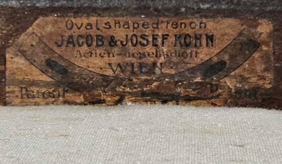 Antique J & J Kohn Office Armchair No.44 - VERY COLLECTIBLE