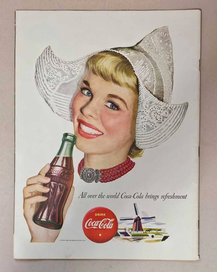 Vintage Coca Cola Original Advertisement from the 1910`s, 1940`s & 1950`s - BEAUTIFUL