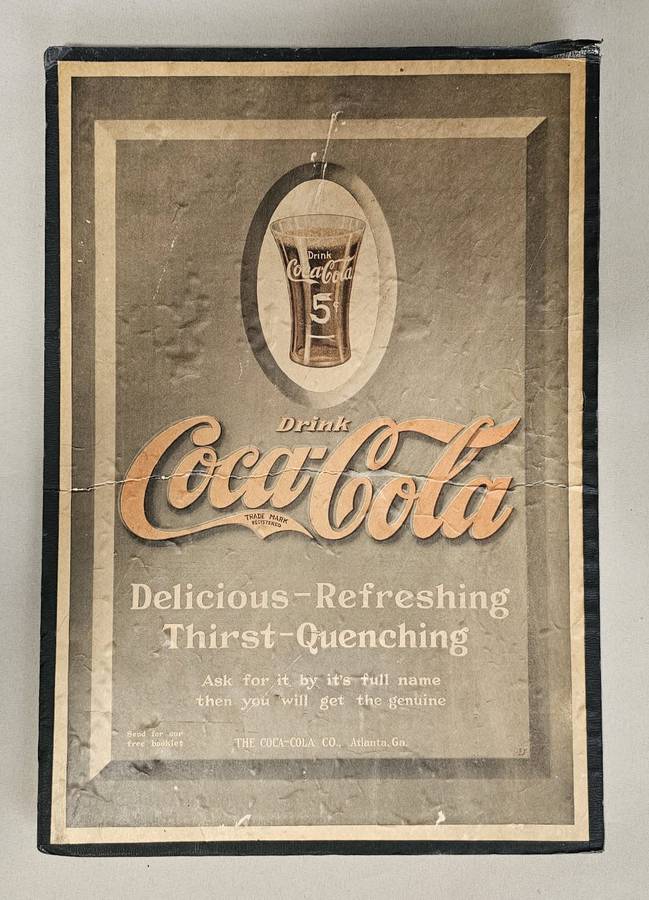 Vintage Coca Cola Original Advertisement from the 1910`s, 1940`s & 1950`s - BEAUTIFUL
