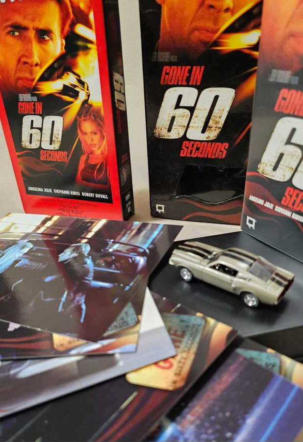 Movie Memorabilia - GONE IN SIXTY SECONDS Limited Edition Movie Box Set with Post Cards & Diecast