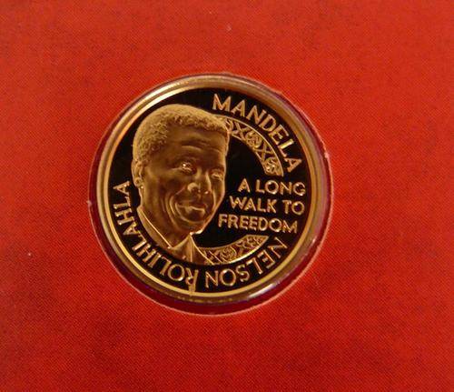 ## 3x 2011 MANDELA Nobel Robben Island 1/10 oz 24 carat GOLD * Mandela Signature Mintmark !
