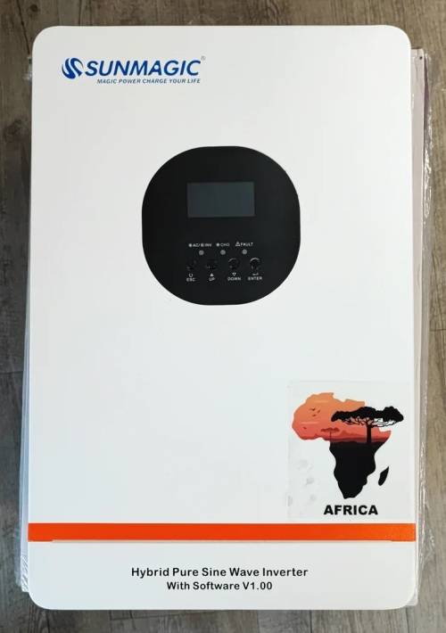 Hybrid Inverter 24V 3.5KVa / 3000 W MPPT Fivestar.