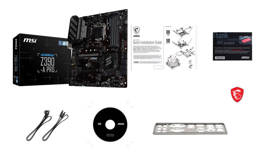 MSI Z390-A PRO MOTHERBOARD