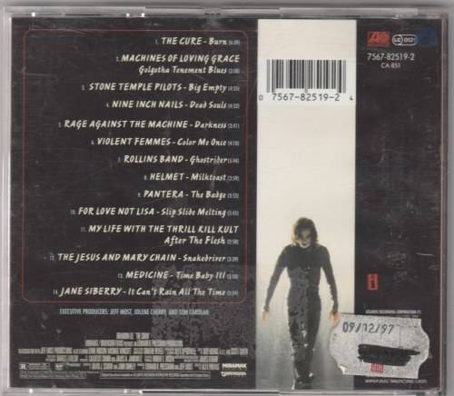 The crow - Soundtrack