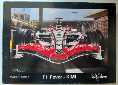 F1 Fever - Kimi 750 piece puzzle