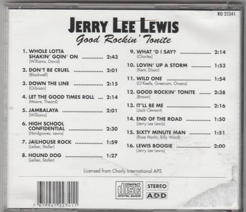 Jerry Lee lewis - Good rockin` Tonight