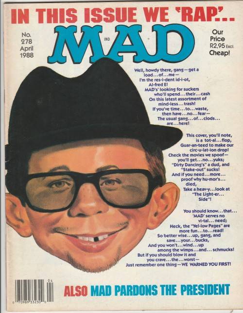 Mad magazine #278 (1988)