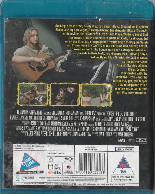House at the end of the street (Blu-ray)