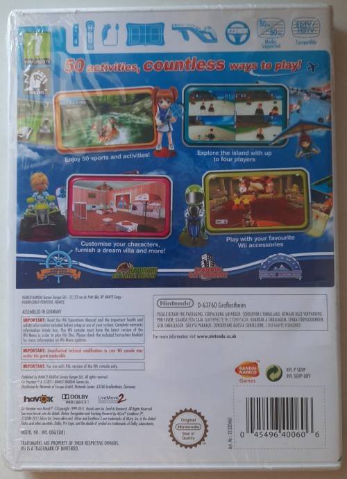 Wii Go Vacation (Sealed)