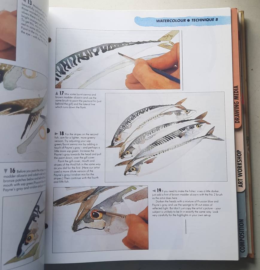 The art of drawing & painting (issues 1,1116,18,19,)