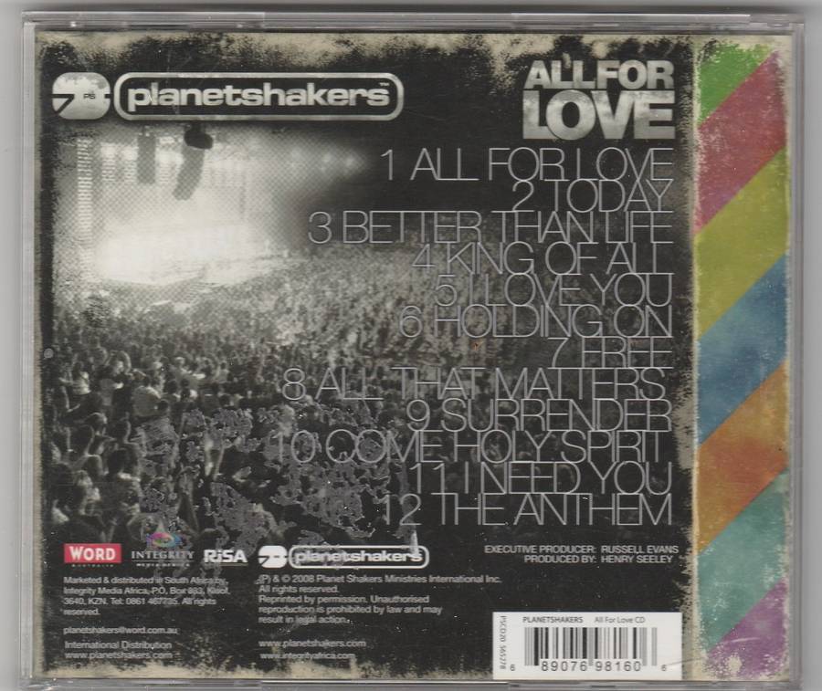 Planetshakers - All for Love