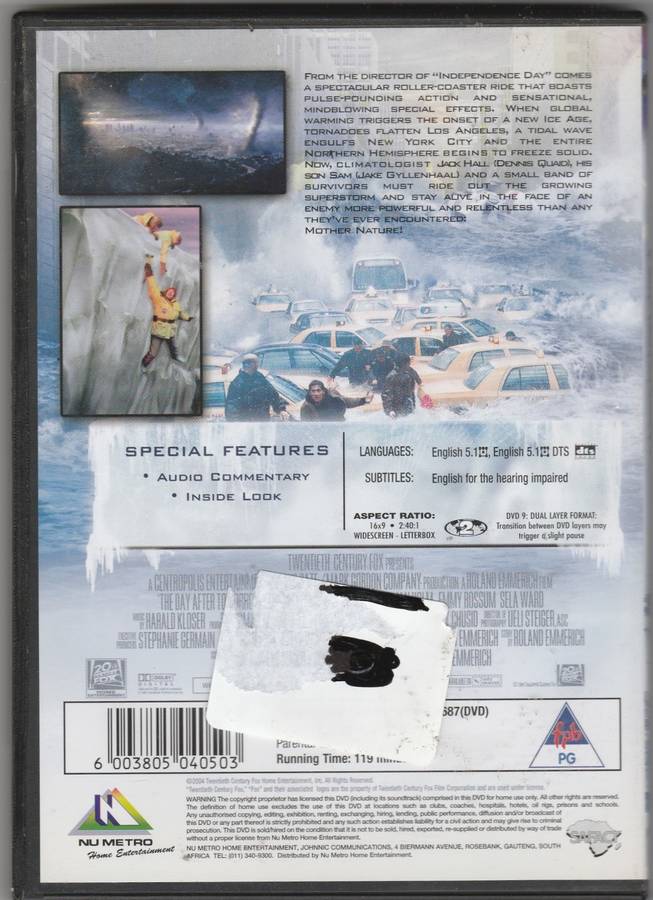 The day after Tomorrow