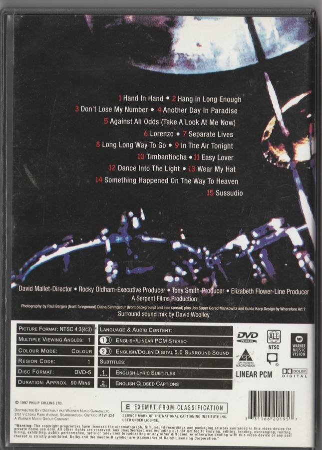 Phil Collins - Live and Loose in Paris