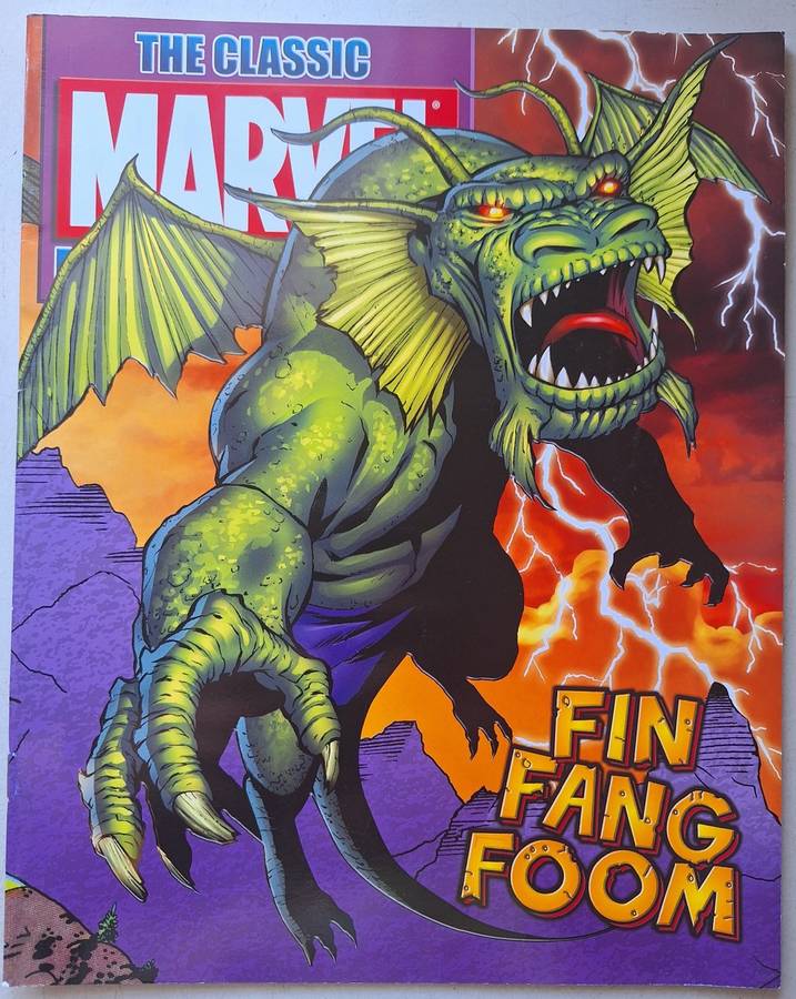 Marvel Figurine collection Fin Fang Foom (magazine only)