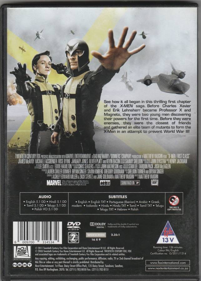 X-men First class