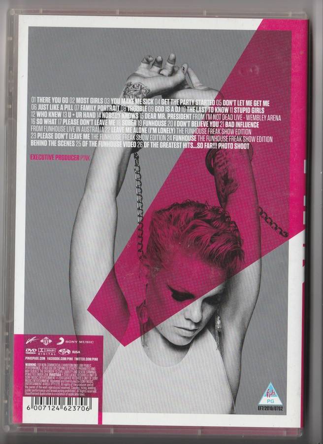 Pink Greatest hits so far