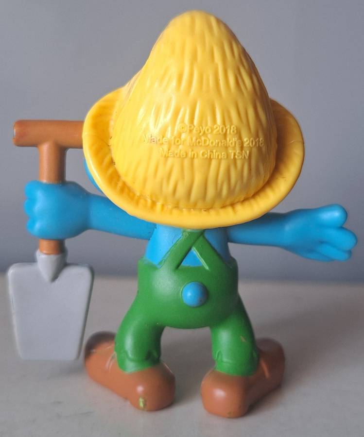 McDonald's smurf Figure