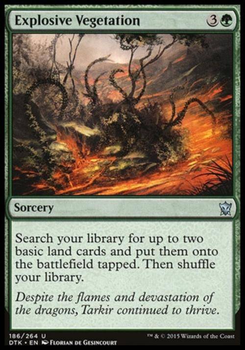 Magic the Gathering: Dragons of Tarkir - Explosive vegetation